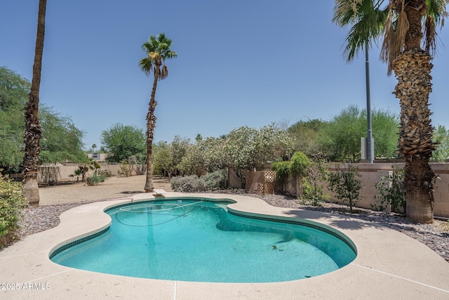 6101 E Beck Ln, Scottsdale, AZ 85254 - view of pool featuring a fenced backyard