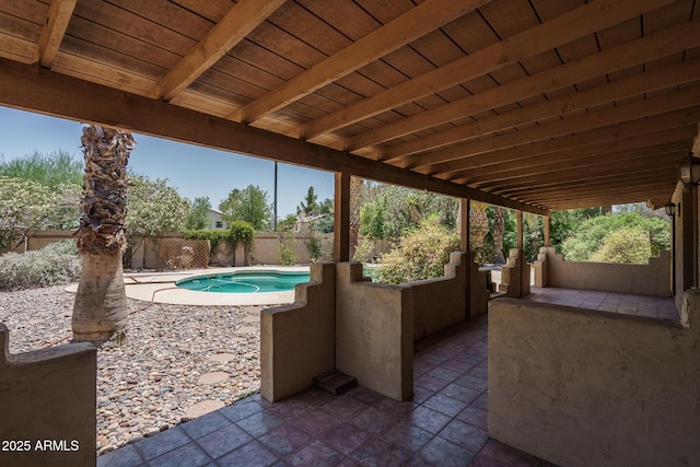6101 E Beck Ln, Scottsdale, AZ 85254 - fenced backyard with a patio