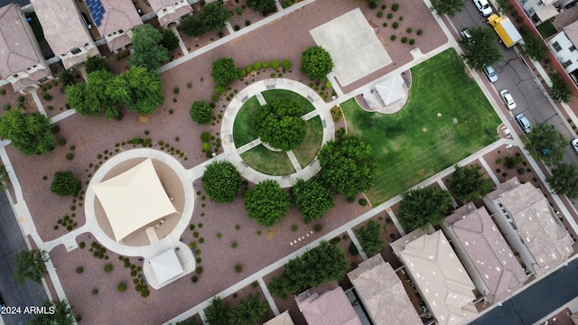 drone / aerial view