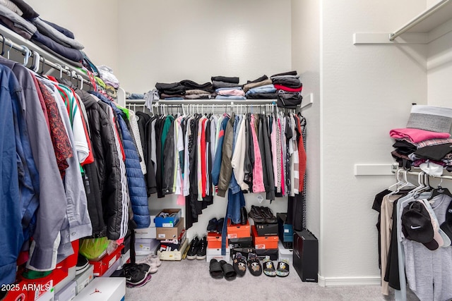 20496 W Valley View Dr, Buckeye, AZ 85396 - walk in closet featuring carpet