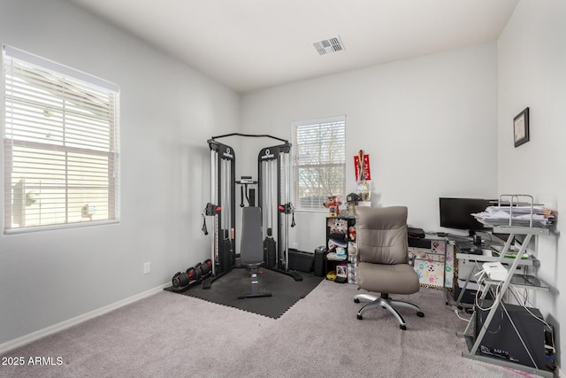 20496 W Valley View Dr, Buckeye, AZ 85396 - carpeted office space with baseboards