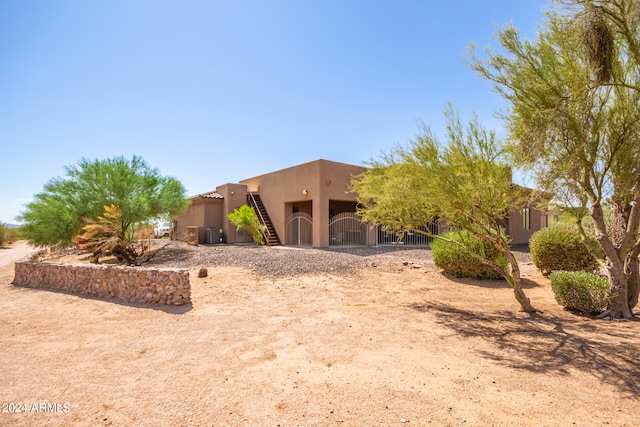 view of southwest-style home