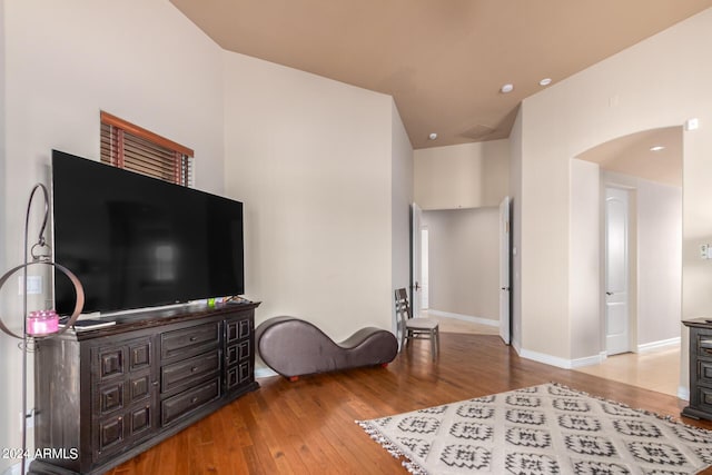 interior space featuring light hardwood / wood-style flooring