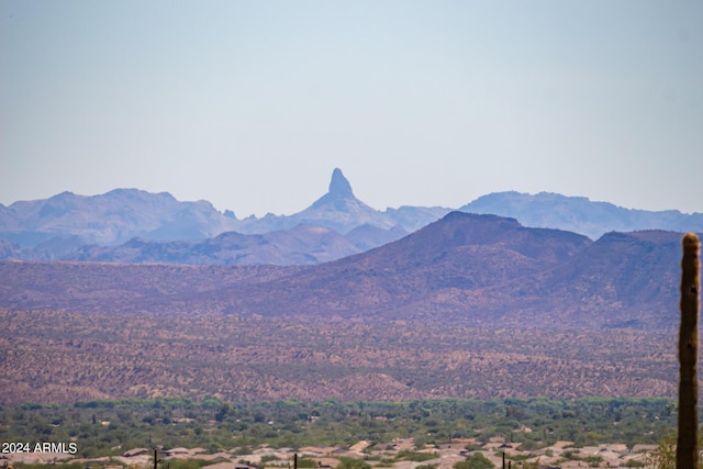 view of mountain feature