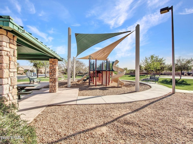 view of community play area