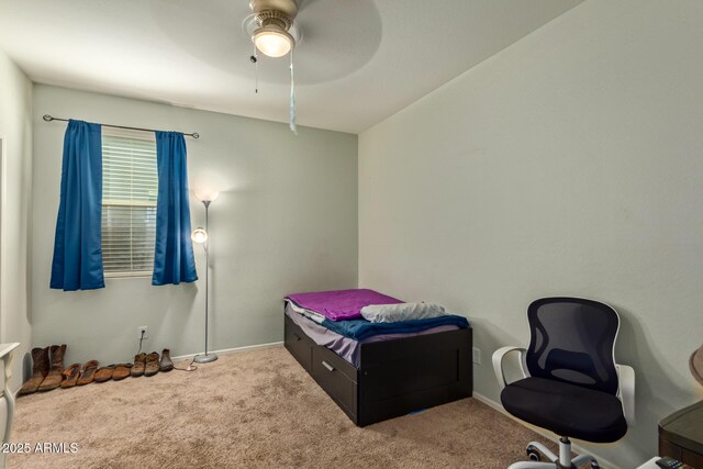 5218 W Lydia Ln, Laveen, AZ 85339 - bedroom with carpet floors and ceiling fan