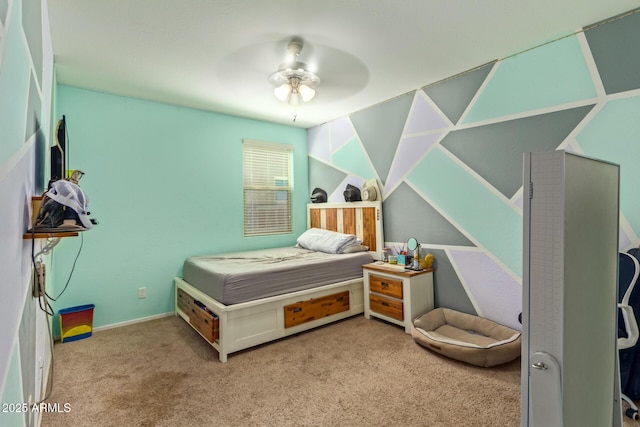 5218 W Lydia Ln, Laveen, AZ 85339 - bedroom featuring carpet flooring and ceiling fan
