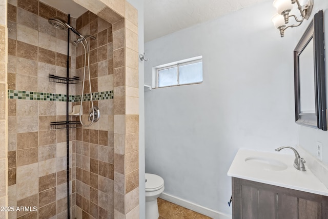 1749 W Monterosa St, Phoenix, AZ 85015 - bathroom with a tile shower and vanity