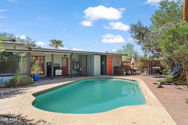 1749 W Monterosa St, Phoenix, AZ 85015 - view of pool with a patio area