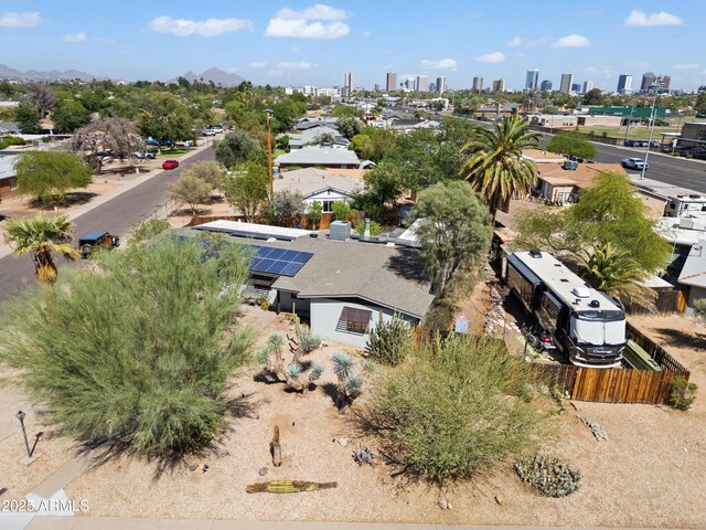 1749 W Monterosa St, Phoenix, AZ 85015 - drone / aerial view of city skyline