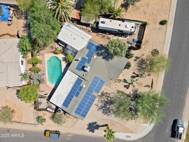 1749 W Monterosa St, Phoenix, AZ 85015 - aerial view of a pool area