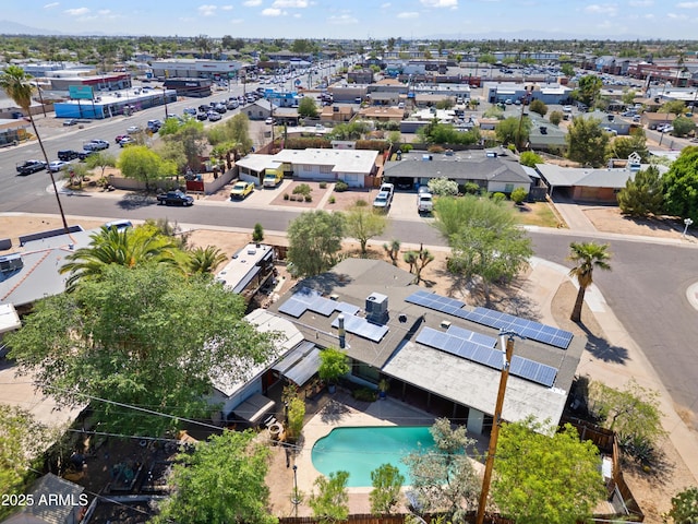 1749 W Monterosa St, Phoenix, AZ 85015 - bird's eye view of a pool area
