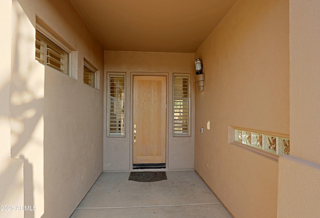 view of property entrance