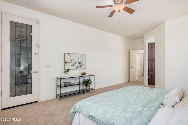 3622 E Sparrow Pl, Chandler, AZ 85286 - bedroom with light colored carpet