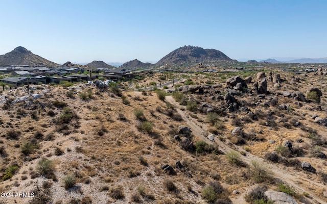 view of mountain feature