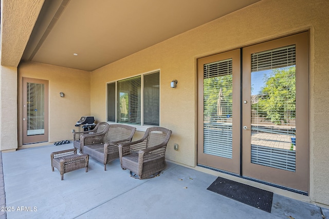 3925 E Elmwood St, Mesa, AZ 85205 - view of patio with french doors