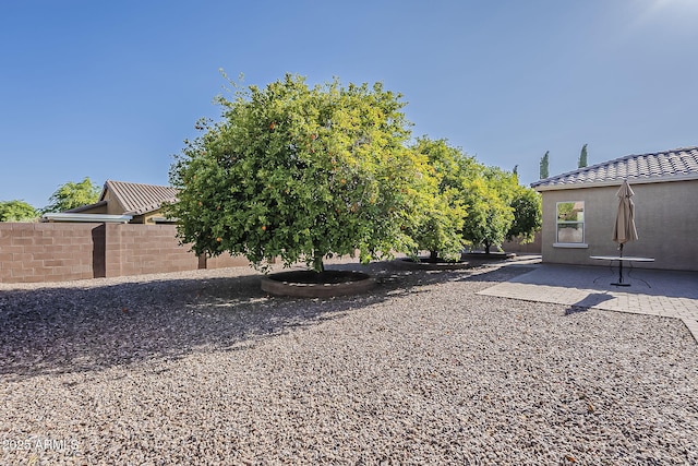3925 E Elmwood St, Mesa, AZ 85205 - view of yard featuring a patio area