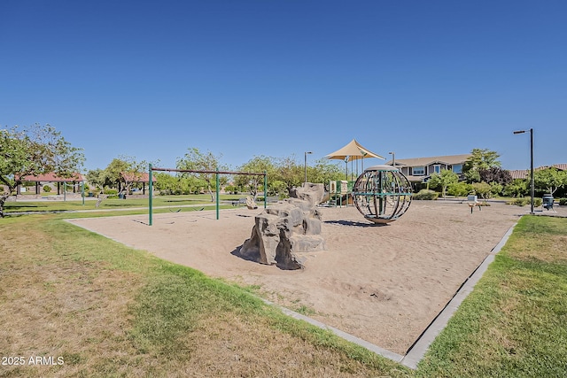 3925 E Elmwood St, Mesa, AZ 85205 - community jungle gym featuring a lawn