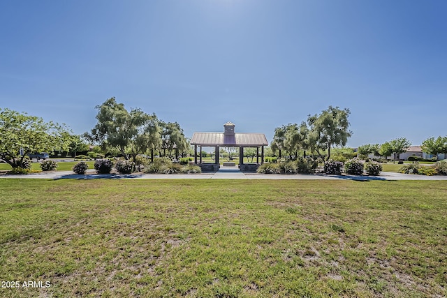 3925 E Elmwood St, Mesa, AZ 85205 - view of home's community featuring a gazebo and a lawn