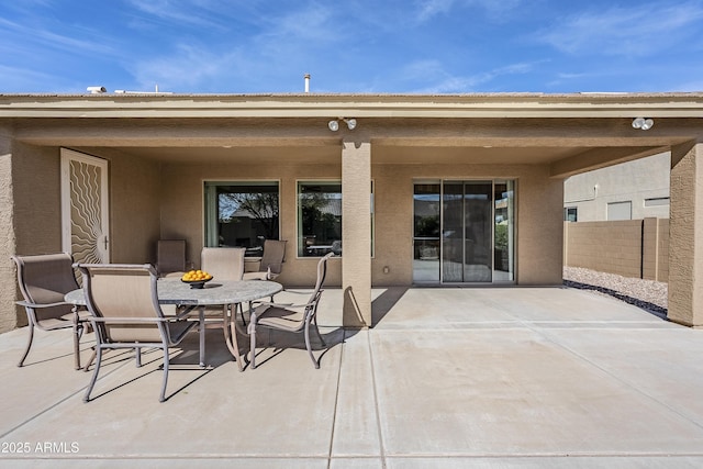 view of patio