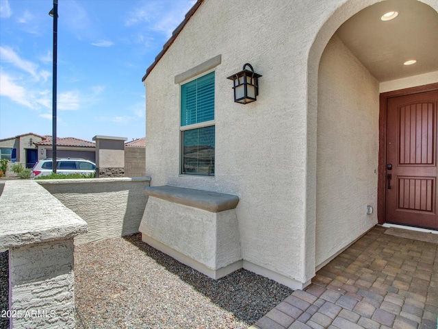 15817 S 177th Dr, Goodyear, AZ 85338 - entrance to property featuring stucco siding