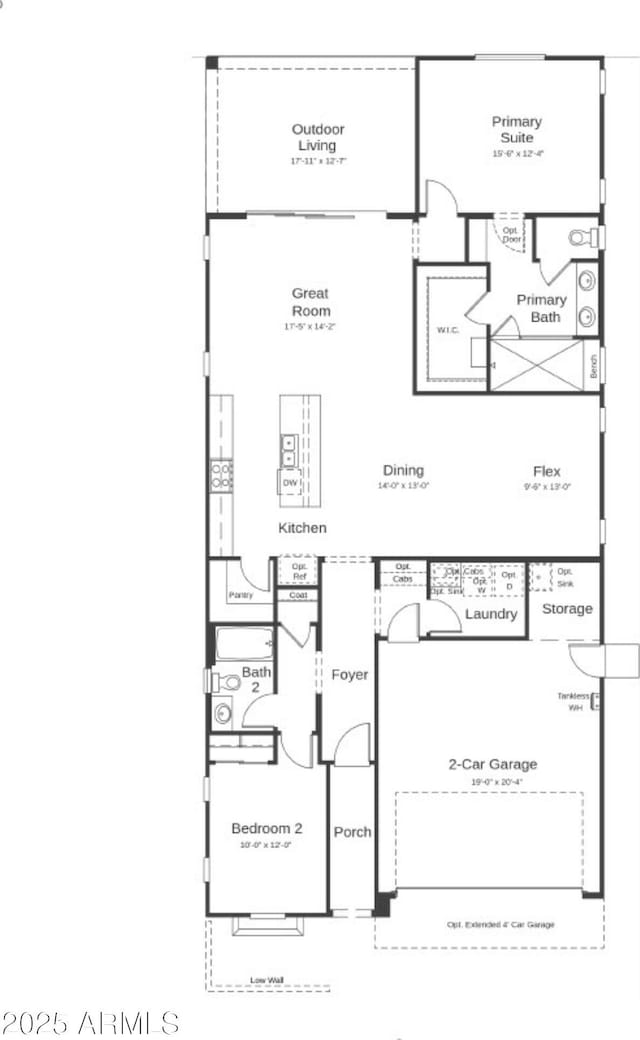 15817 S 177th Dr, Goodyear, AZ 85338 - home floor plan