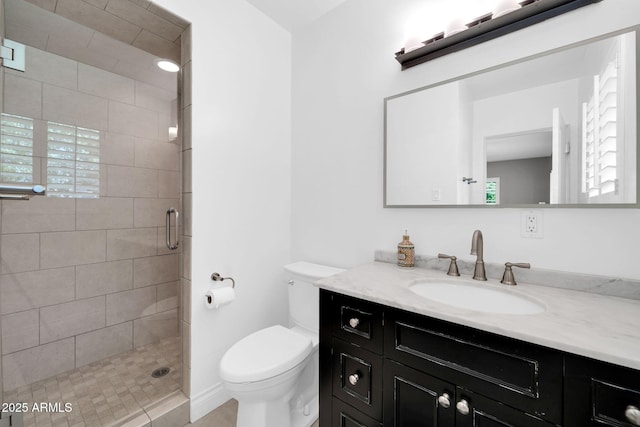 1208 E Tuckey Ln, Phoenix, AZ 85014 - bathroom with vanity and a shower stall