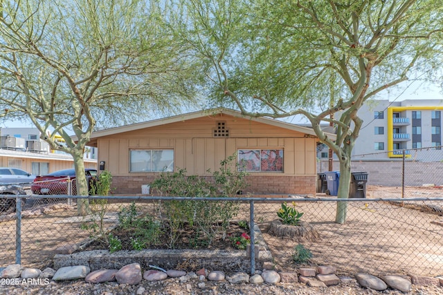 2017 E Lemon St, Tempe, AZ 85281 - view of front of house with brick siding and board and batten siding