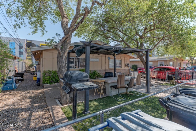 2017 E Lemon St, Tempe, AZ 85281 - fenced yard with a patio
