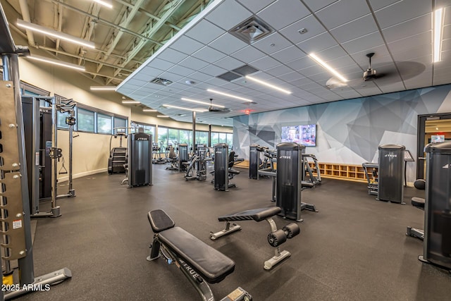 7710 E Gainey Ranch Rd E Unit 115, Scottsdale, AZ 85258 - view of gym