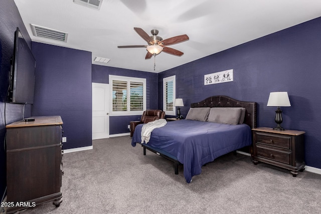 40913 W Williams Way, Maricopa, AZ 85138 - bedroom featuring carpet flooring and ceiling fan