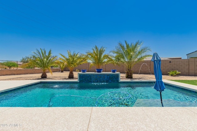 40913 W Williams Way, Maricopa, AZ 85138 - view of pool featuring a fenced backyard