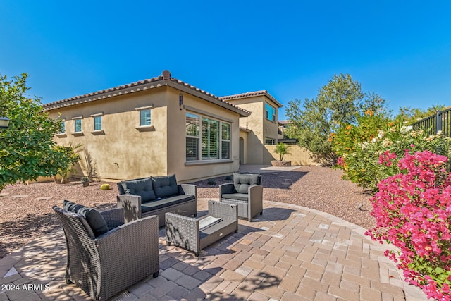 view of patio / terrace with outdoor lounge area