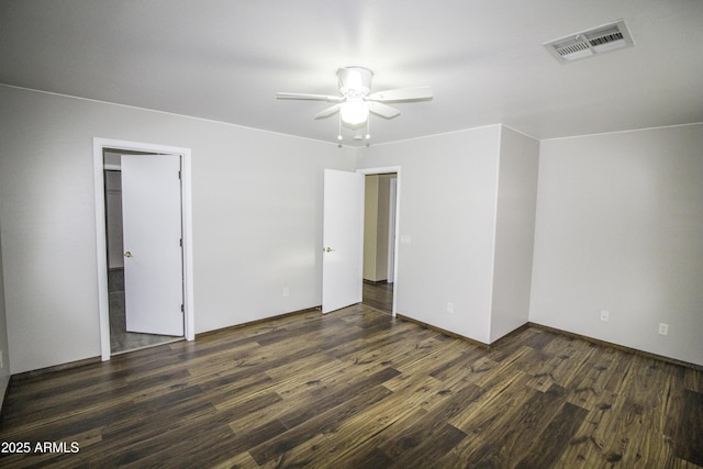 20221 N 31st St, Phoenix, AZ 85050 - spare room featuring wood finished floors and a ceiling fan