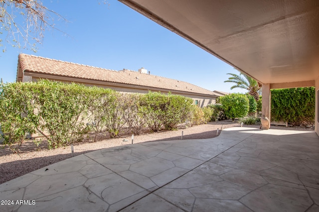 view of patio / terrace