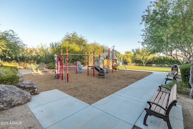 view of community playground