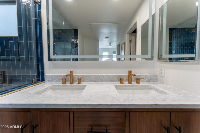 15221 N Clubgate Dr Unit 2132, Scottsdale, AZ 85254 - full bathroom with a sink and double vanity