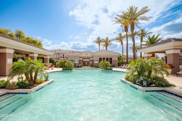 15221 N Clubgate Dr Unit 2132, Scottsdale, AZ 85254 - community pool featuring a patio area