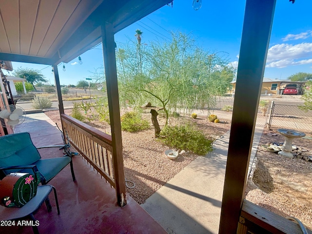 view of patio / terrace