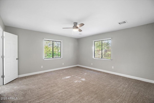 3540 S Cottonwood Dr, Camp Verde, AZ 86322 - carpeted empty room featuring ceiling fan and baseboards