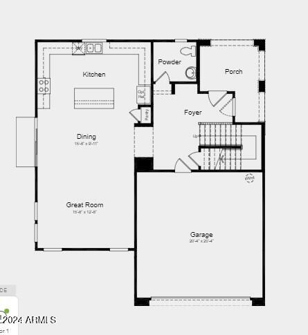 14634 W Sand Hills Rd, Surprise, AZ 85387 - floor plan / room layout