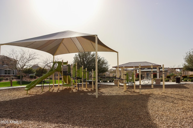 view of community playground