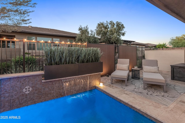 13186 W Via Dona Rd, Peoria, AZ 85383 - view of swimming pool featuring a patio area