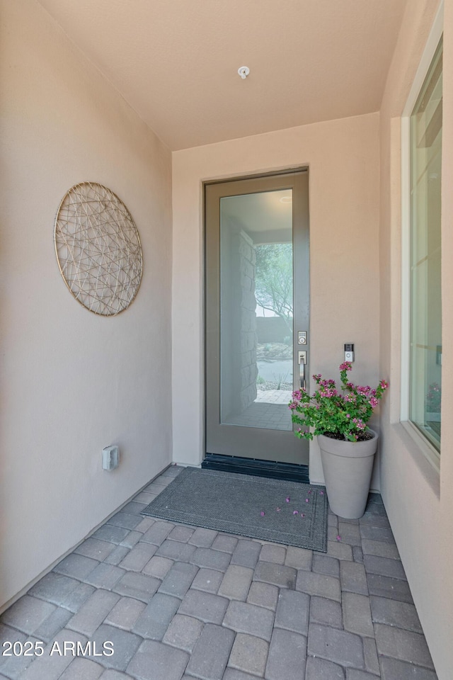 13186 W Via Dona Rd, Peoria, AZ 85383 - entrance to property featuring stucco siding