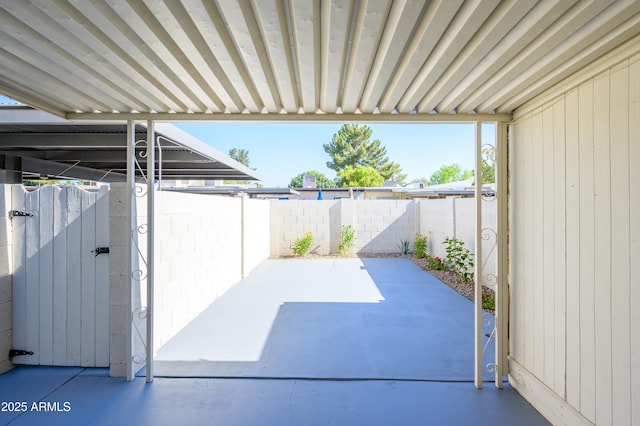 8341 E Keim Dr, Scottsdale, AZ 85250 - view of patio / terrace featuring a gate