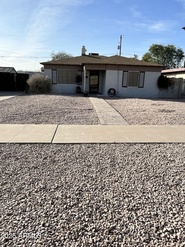 view of ranch-style house