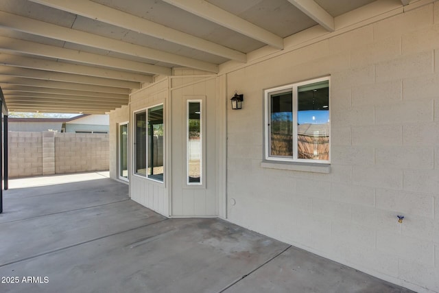 view of patio / terrace