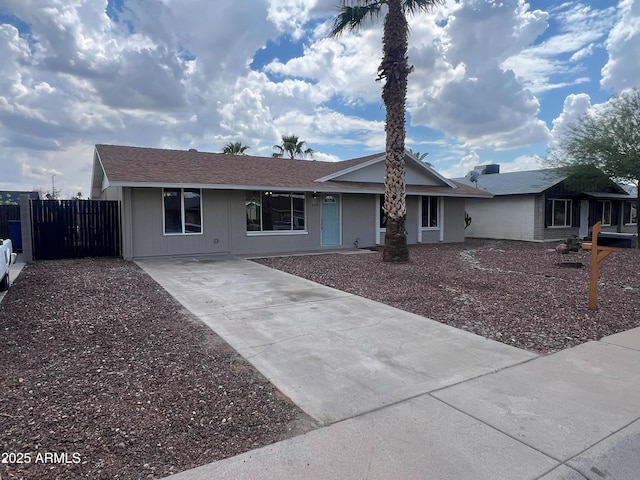 1545 W Marco Polo Rd, Phoenix, AZ 85027 - ranch-style house with fence and driveway