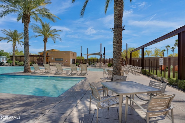 10006 E Rotation Dr, Mesa, AZ 85212 - community pool featuring a patio area