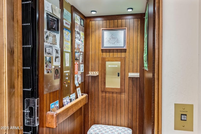 25002 N Quail Haven Dr, Rio Verde, AZ 85263 - bathroom featuring wooden walls